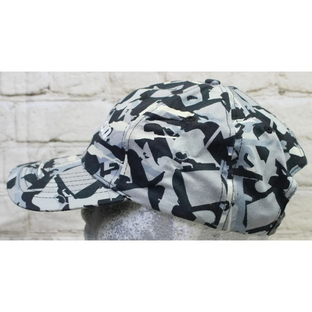 Official Snap-On Tools Hat Cap Black & Gray Snapback Embroidered Logo Camo